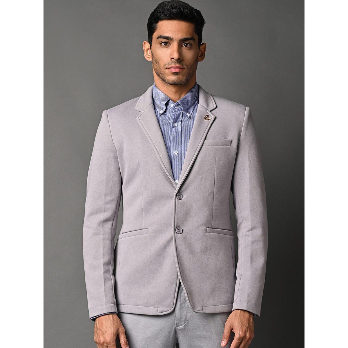 Fort Collins X Styli  Notch Lapel Single Breasted Blazer with Button Cuff-men-winterwear-jacketsandblazers-image-2
