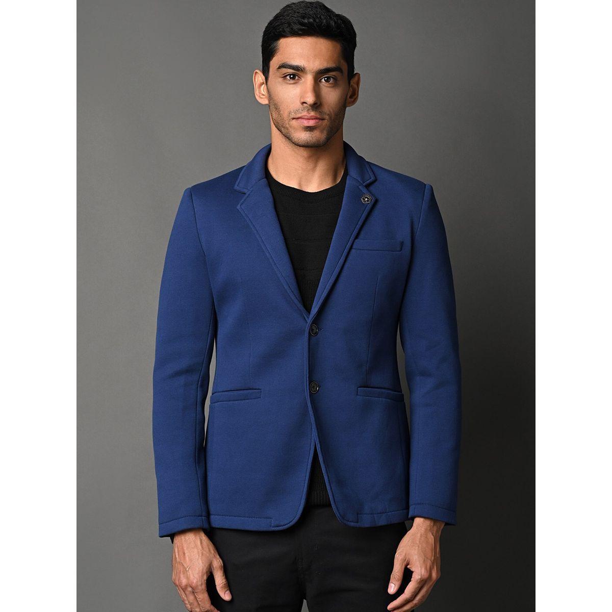Fort Collins X Styli  Notch Lapel Single Breasted Blazer with Button Cuff-men-winterwear-jacketsandblazers-image-2