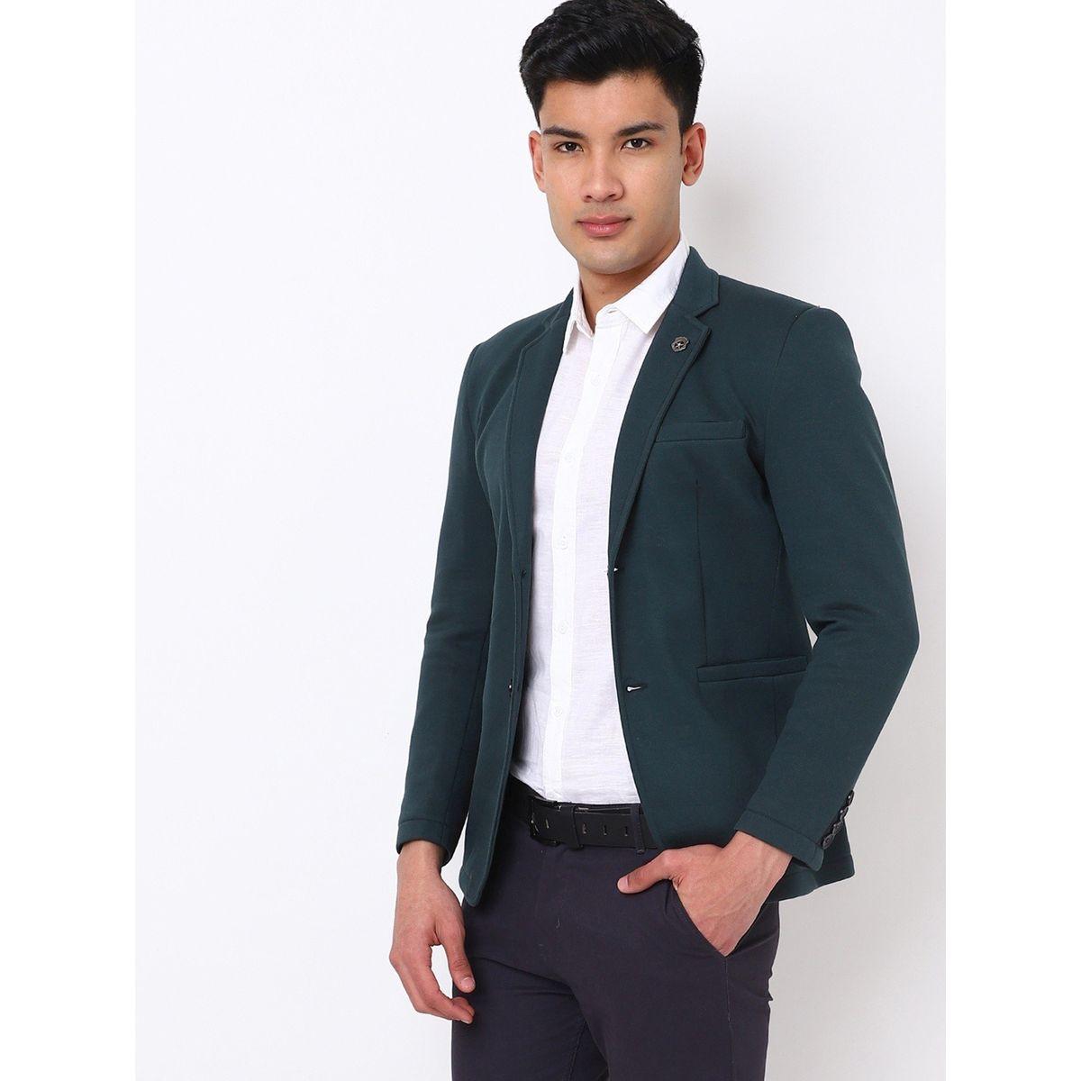 Fort Collins X Styli  Notch Lapel Single Breasted Blazer with Button Cuff-men-winterwear-jacketsandblazers-image-2
