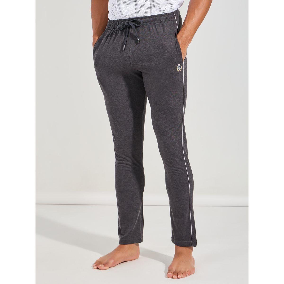 Fort Collins X Styli  Basic Lounge Joggers with Piping Detail-men-clothing-nightwear-pyjamaandshorts-image-1