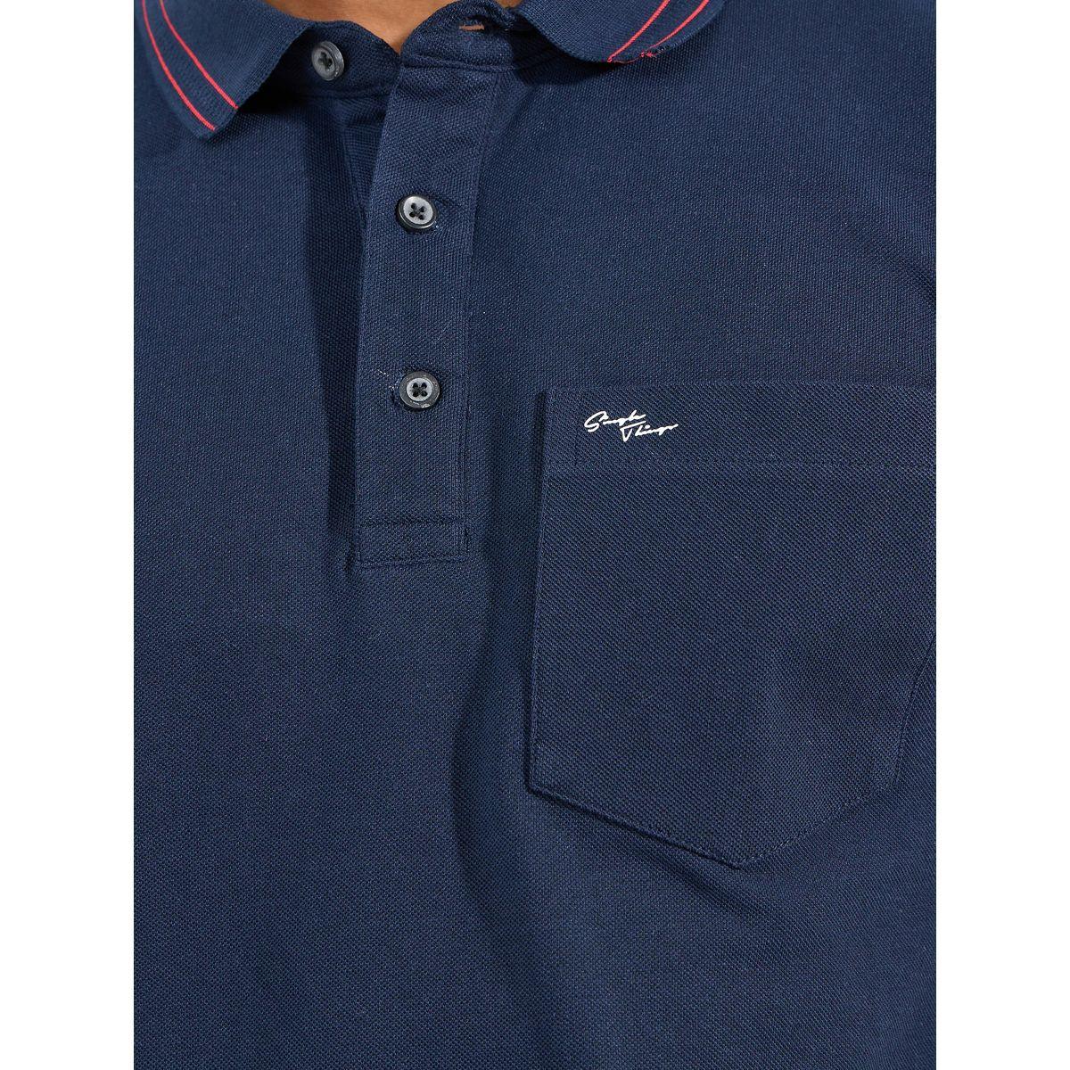 Fort Collins X Styli  Basic Pique Polo with Pocket & Tipping Detail-men-clothing-tshirtsandpolos-tshirts-image-3