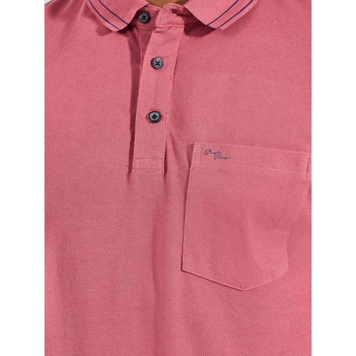 Fort Collins X Styli  Basic Pique Polo with Pocket & Tipping Detail-men-clothing-tshirtsandpolos-tshirts-image-3