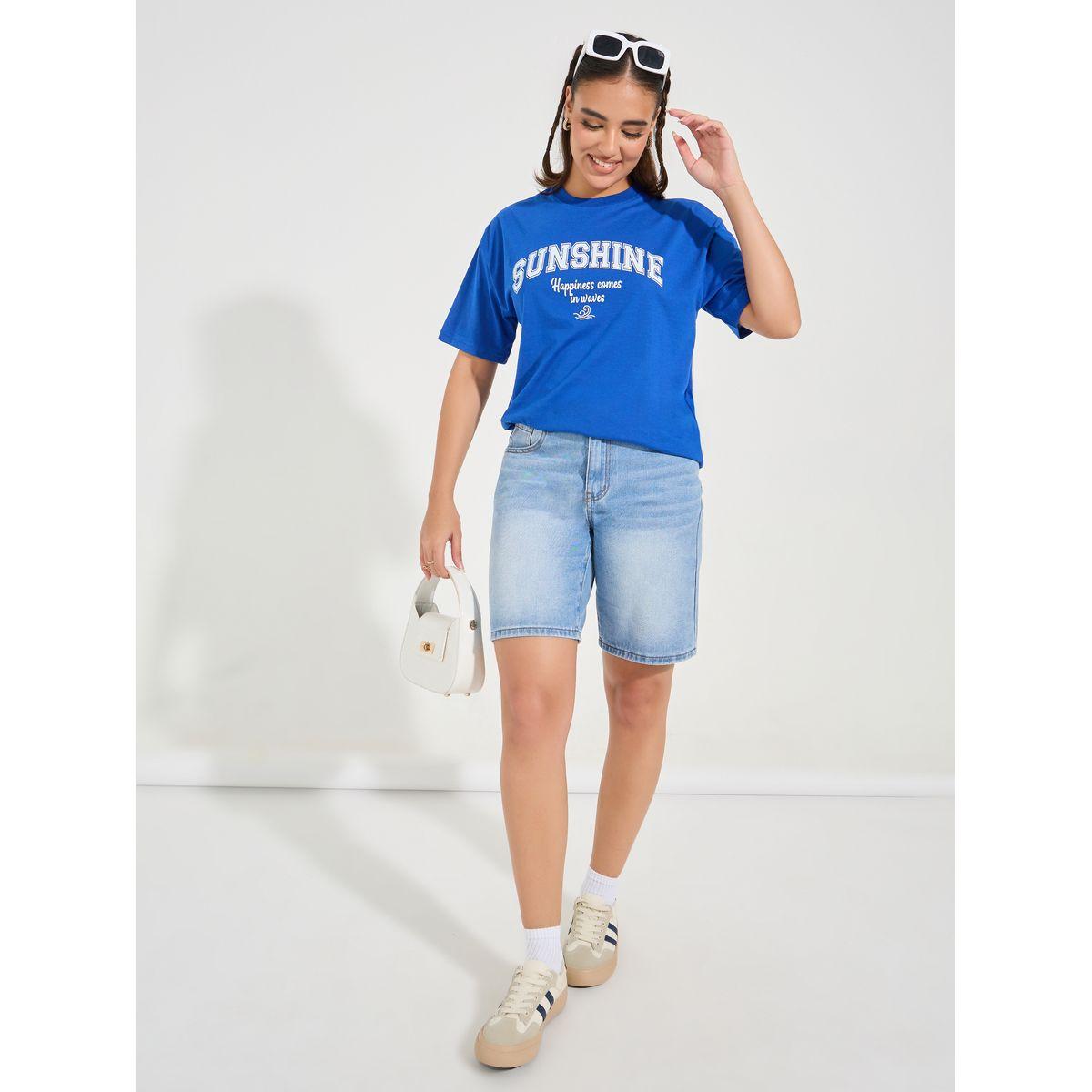 Styli Oversized Sunshine Slogan T-Shirt-women-clothing-tshirts-image-2