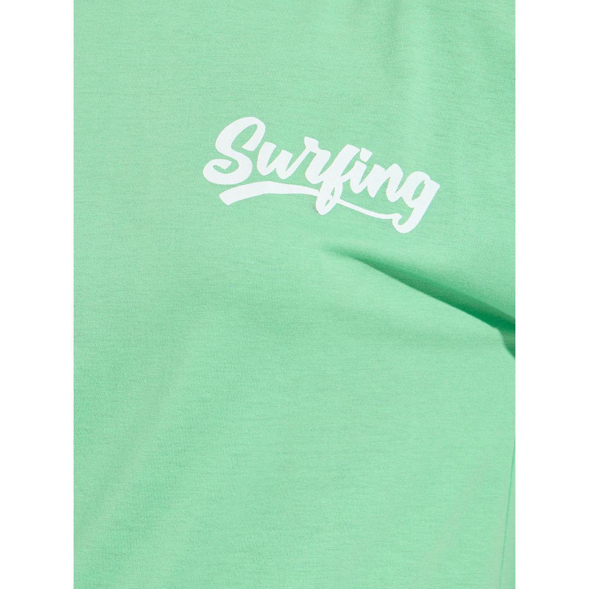 تيشيرت فضفاض مطبع بكتابة مع اكتاف منخفضة-women-clothing-tshirts-image-4
