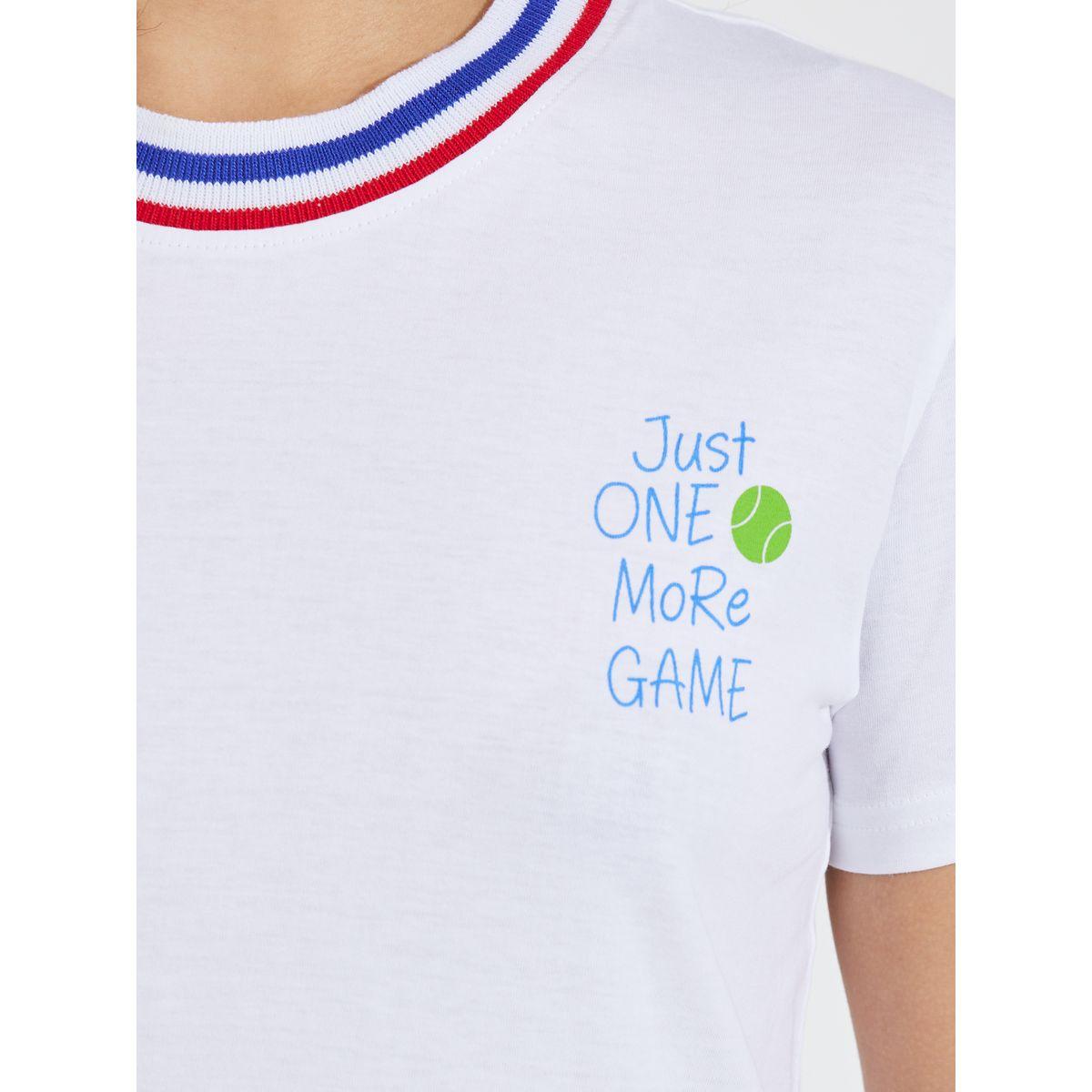 Styli Regular Fit Just One More Game Print T-Shirt-women-clothing-tshirts-image-3