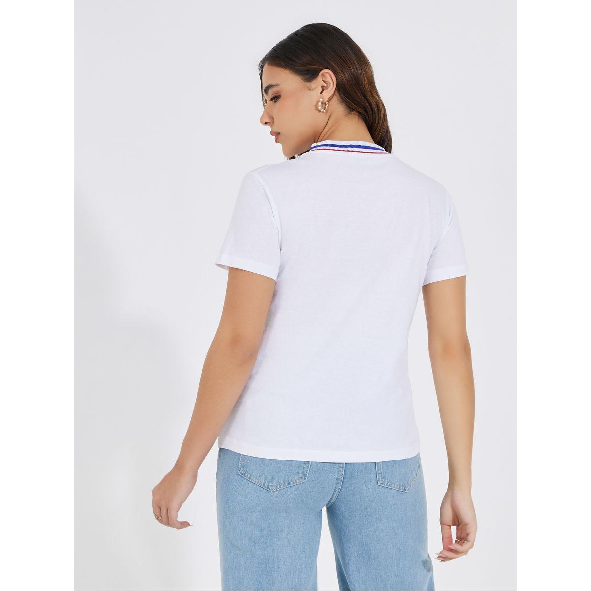 Styli Regular Fit Just One More Game Print T-Shirt-women-clothing-tshirts-image-4