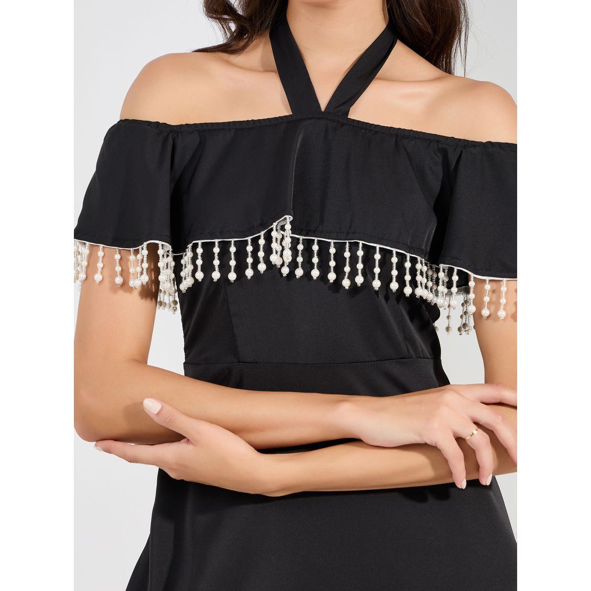 Styli Halter Cold Shoulder Embellished Midi Dress-women-clothing-dresses-image-3