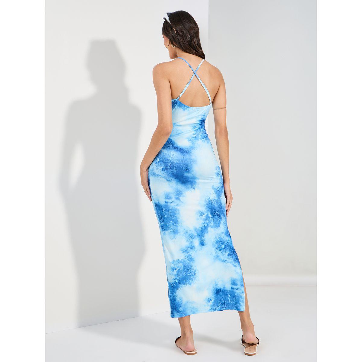 Styli Tie & Dye Strappy Bodycon Maxi Dress-women-clothing-dresses-image-4