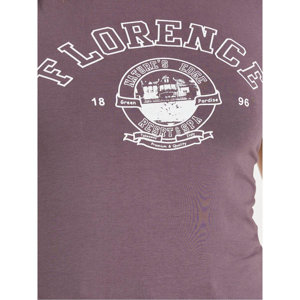 Styli Cotton Lycra Fitted Florence Graphic Print T-Shirt-women-clothing-tshirts-image-4