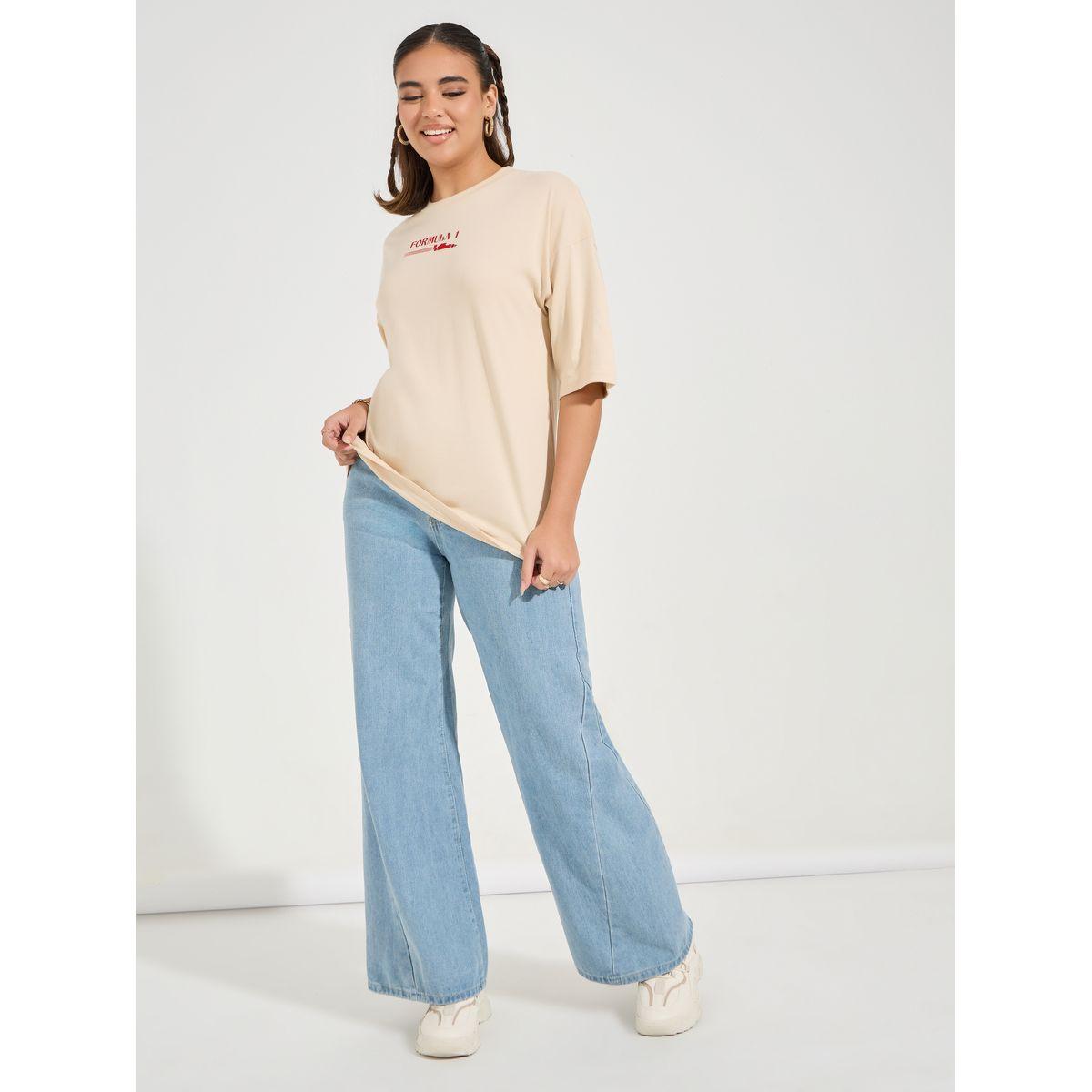 تيشيرت فضفاض باكتاف منخفضة-women-clothing-tshirts-image-2