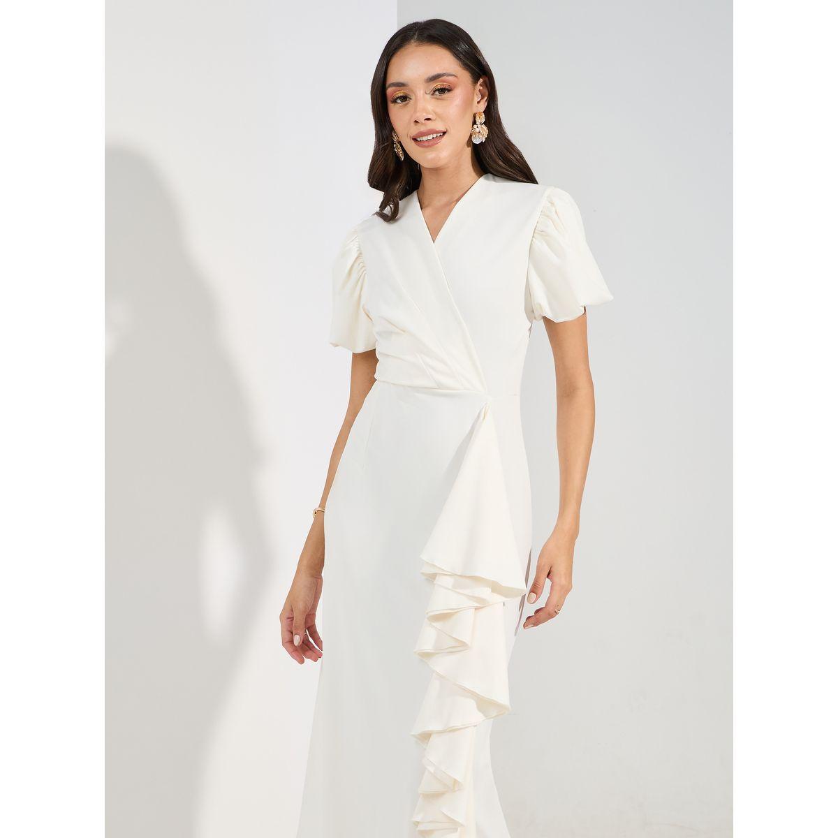 Styli Wrap Front Ruffled Maxi Dress-women-clothing-dresses-image-2