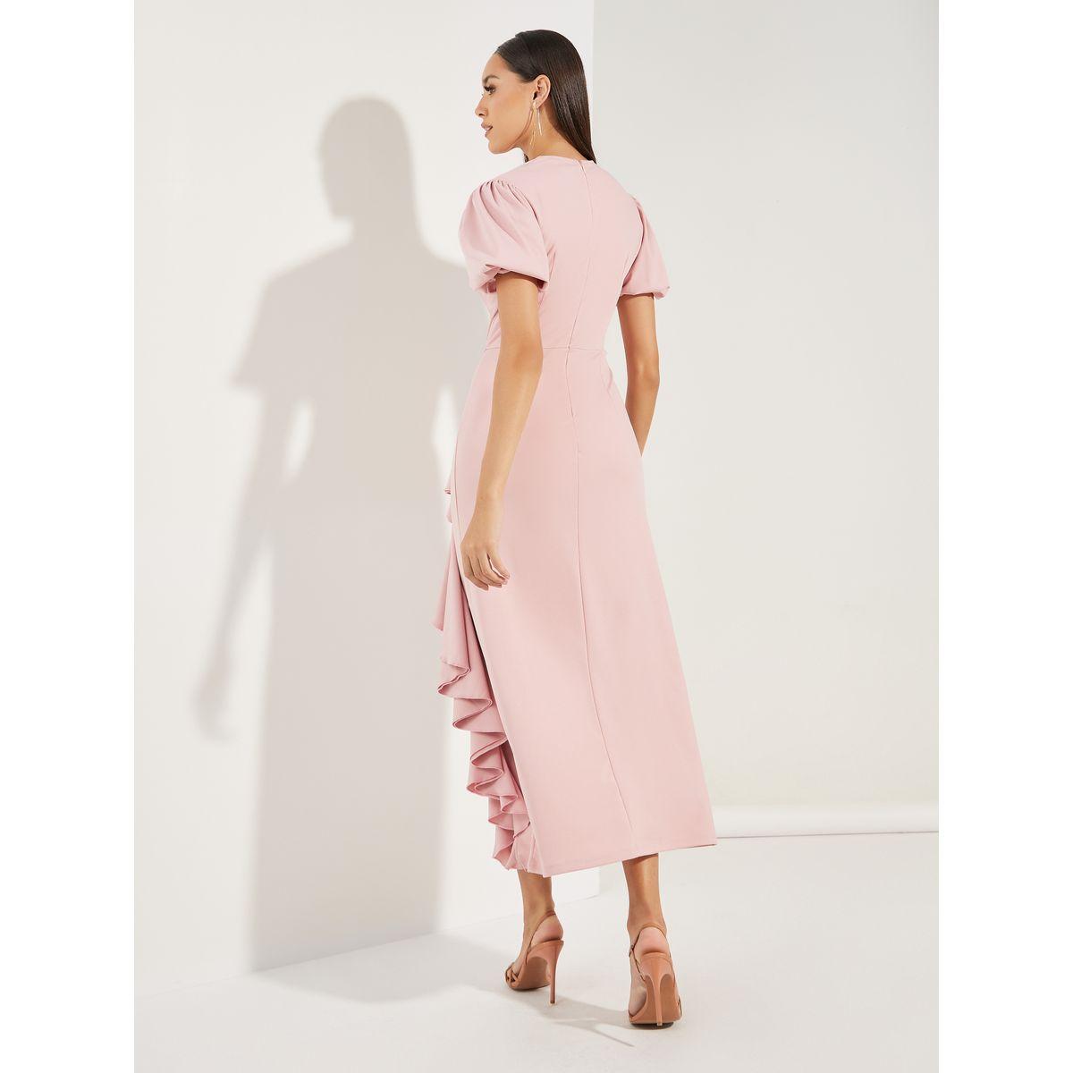 Styli Wrap Front Ruffled Maxi Dress-women-clothing-dresses-image-4