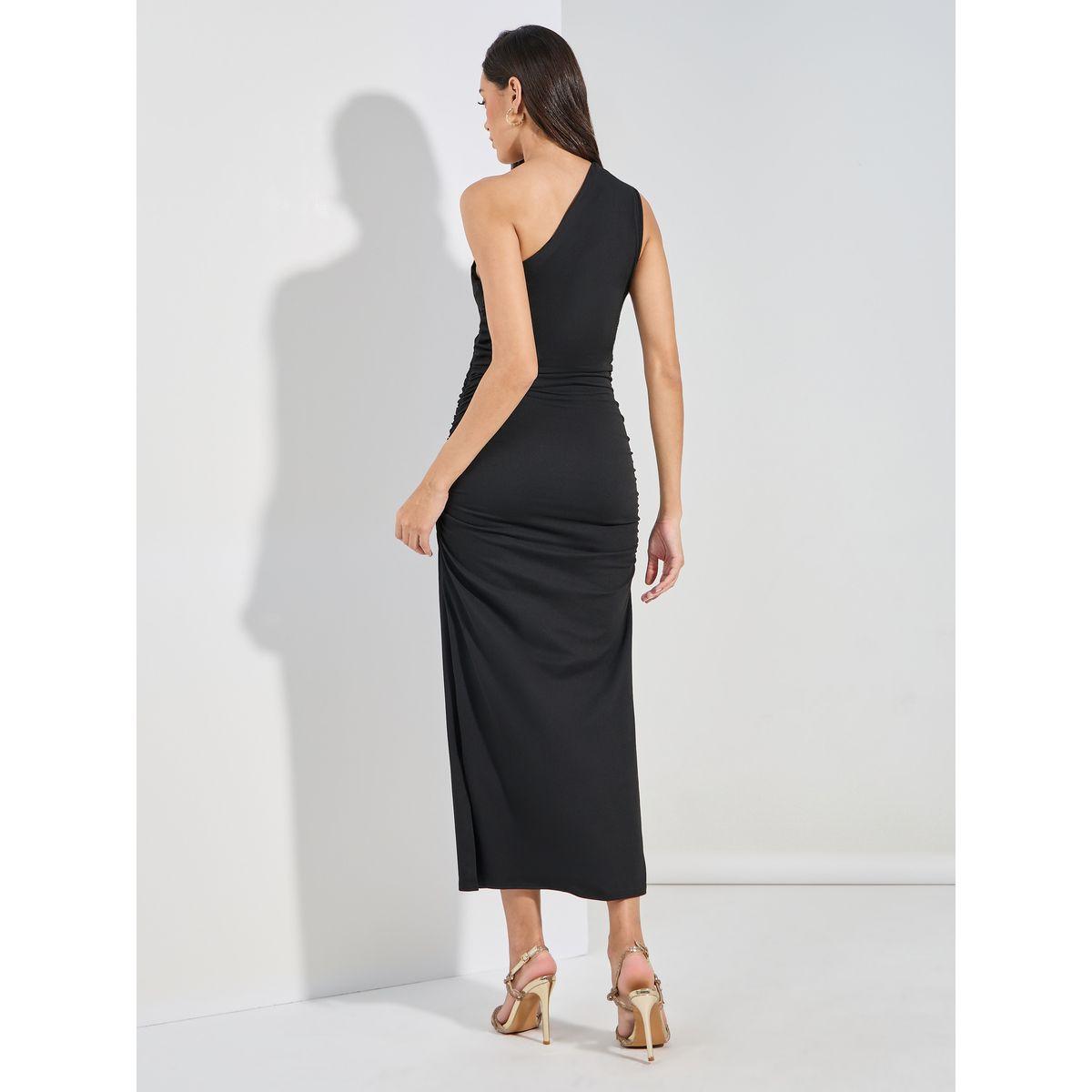 فستان ميدي ضيق بكتف واحد-women-clothing-dresses-image-4