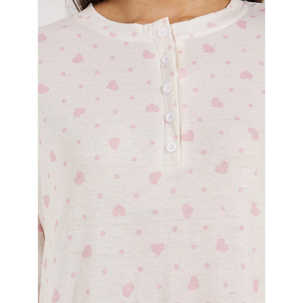 قميص نوم باكتاف منخفضة وازرار غلق-women-clothing-nightwear-nighties-image-3