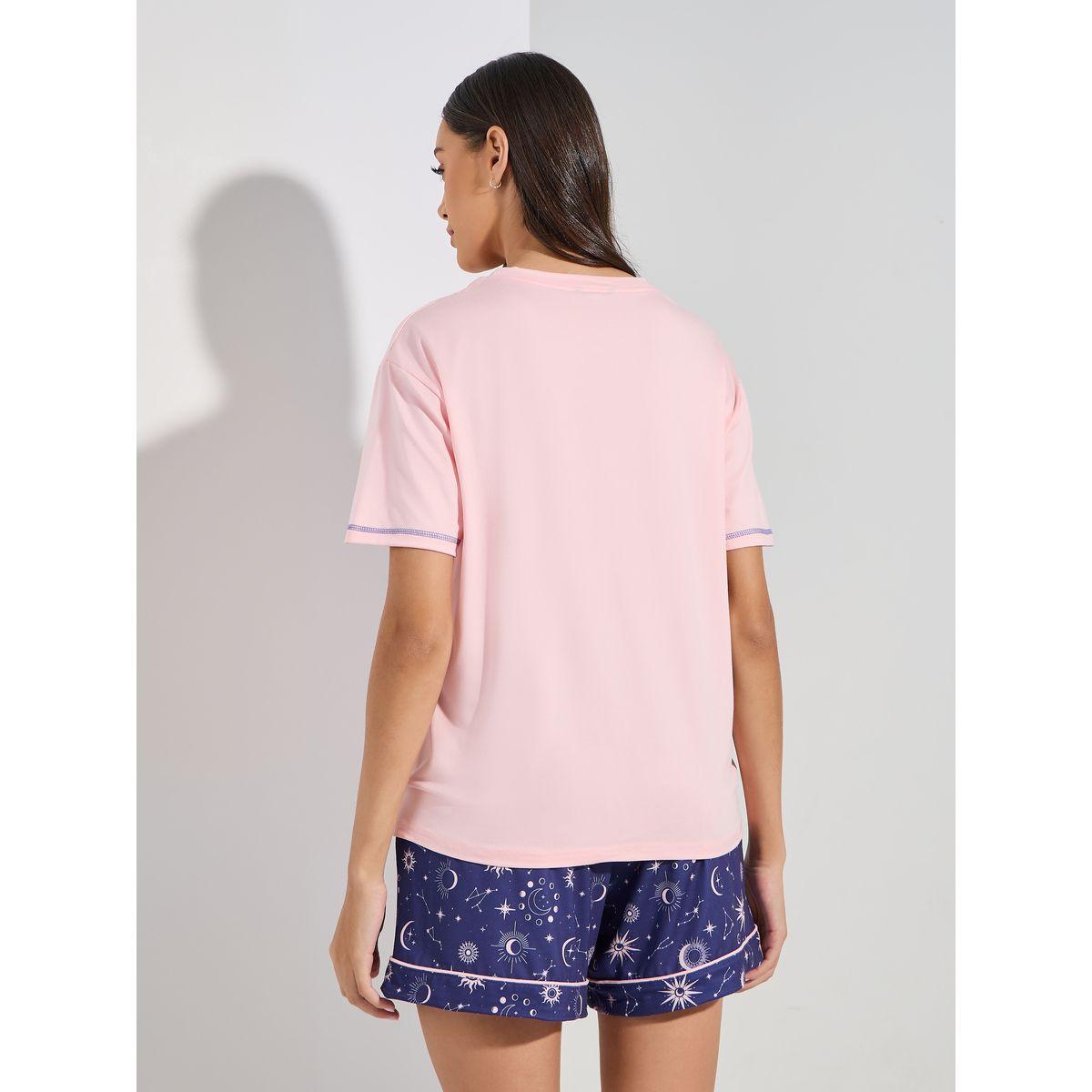 مجموعة من شورت وتيشيرت باكتاف منخفضة-women-clothing-nightwear-pyjamas-shortsets-image-6