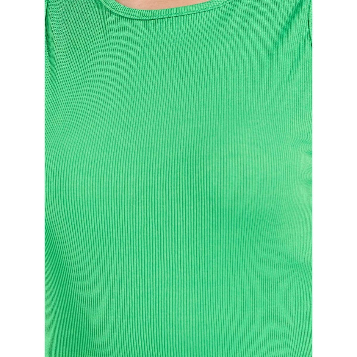 فستان ميدي ضيق بتفاصيل مضلعة بياقة دائرية-women-clothing-dresses-image-3