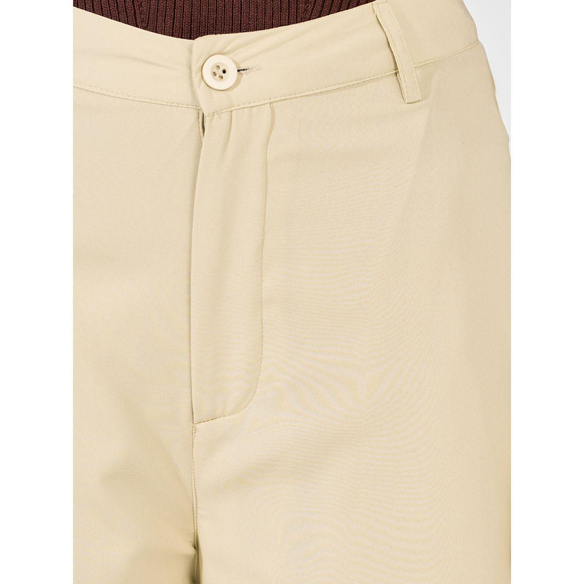 بنطال سادة بأرجل مستقيمة وفتحات حزام-women-clothing-bottoms-trousers-image-2