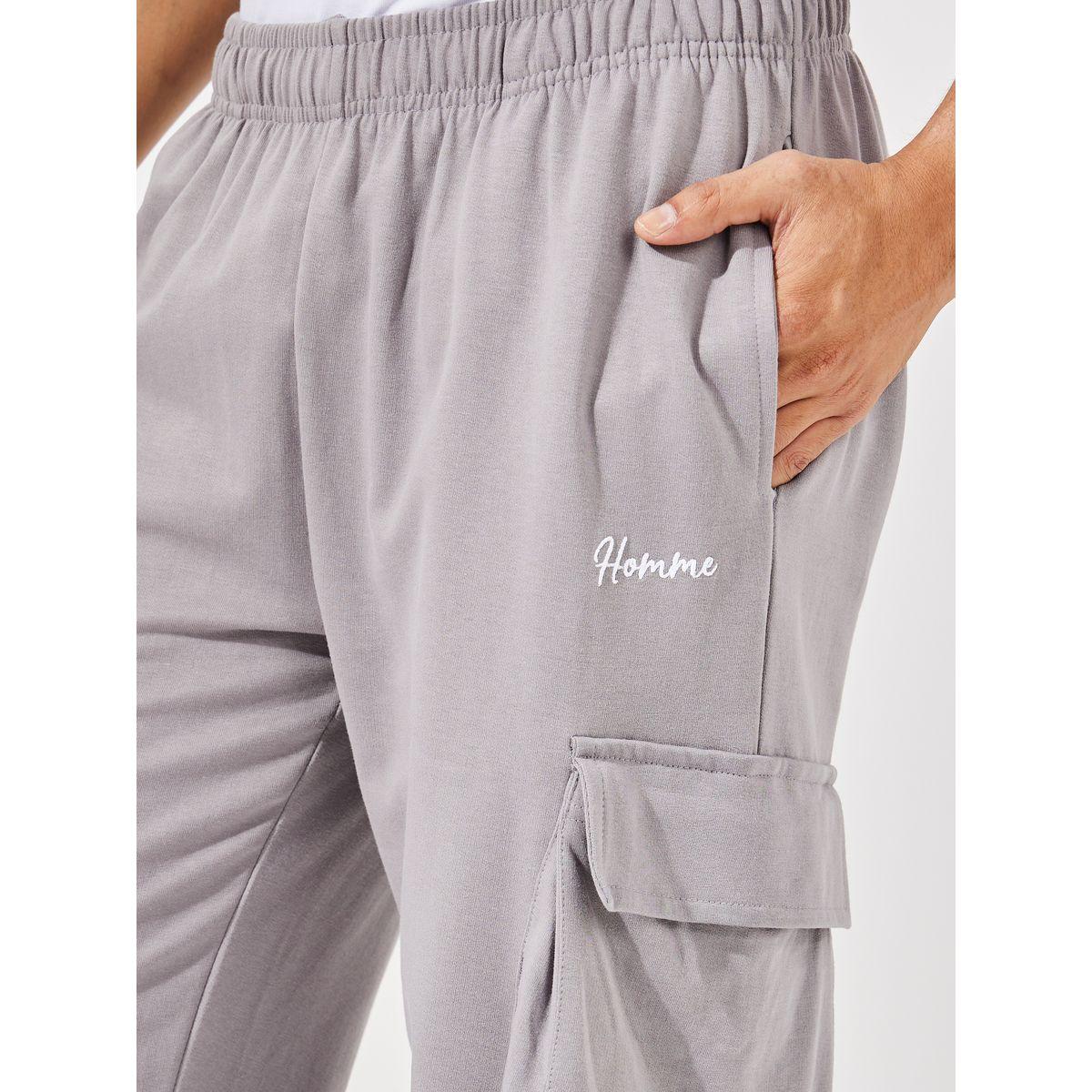 Styli Relaxed Fit Open Hem Cargo Joggers-men-clothing-bottoms-joggers-image-3