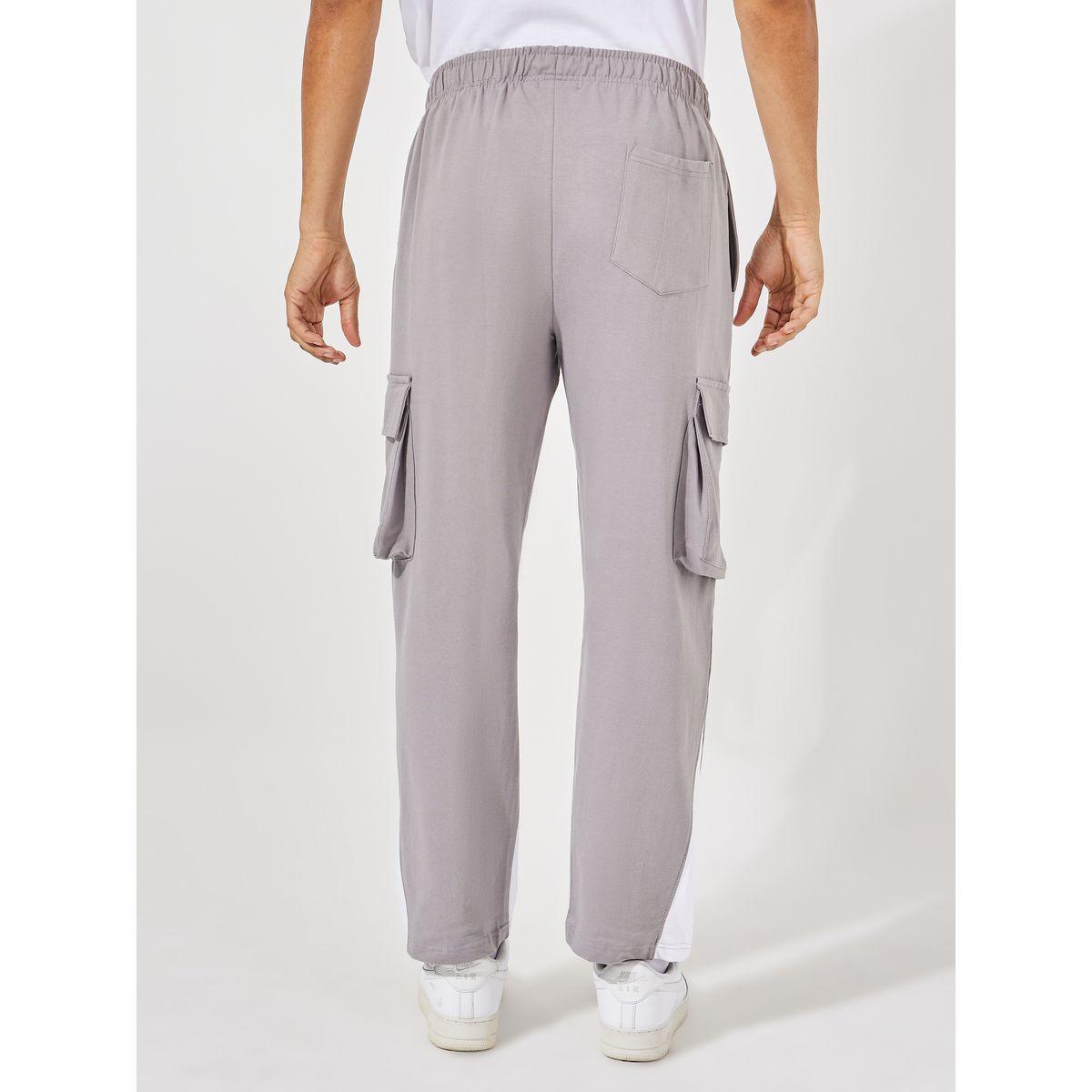 Styli Relaxed Fit Open Hem Cargo Joggers-men-clothing-bottoms-joggers-image-4