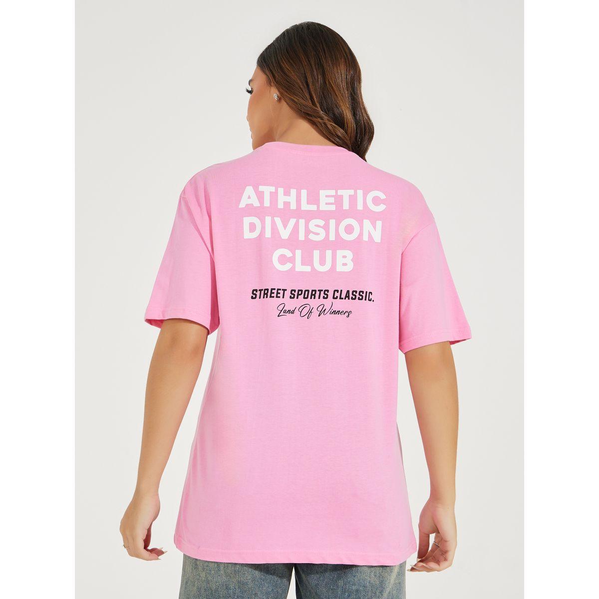 Styli Oversized Athletic Club Slogan T-Shirt with Dropped Shoulder-women-clothing-tshirts-image-6