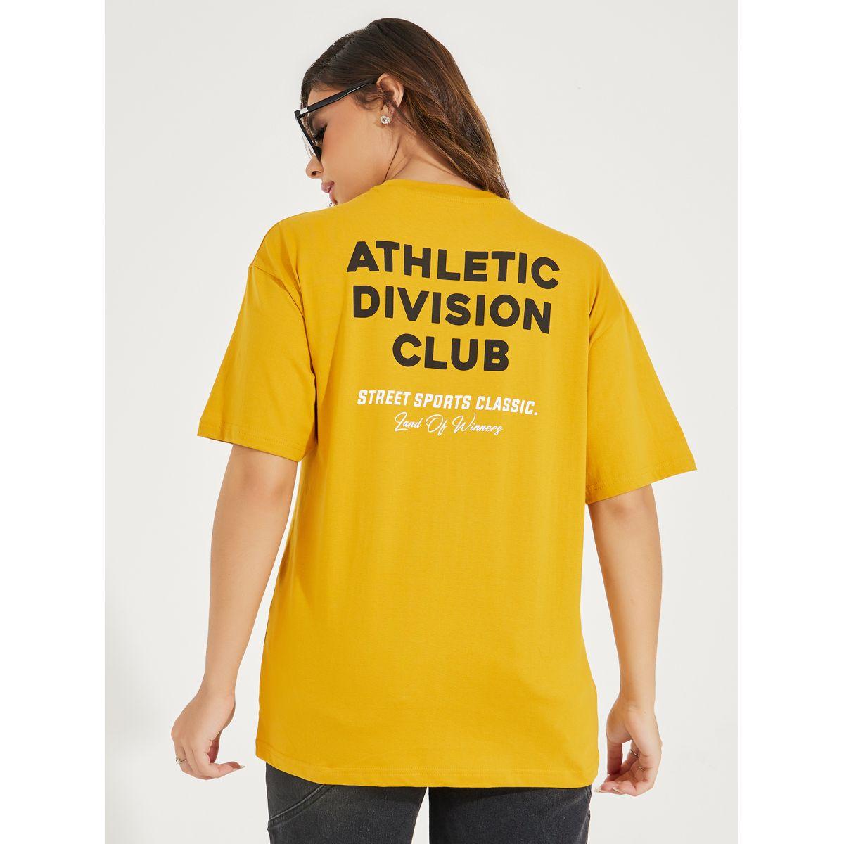 Styli Oversized Athletic Club Slogan T-Shirt with Dropped Shoulder-women-clothing-tshirts-image-5