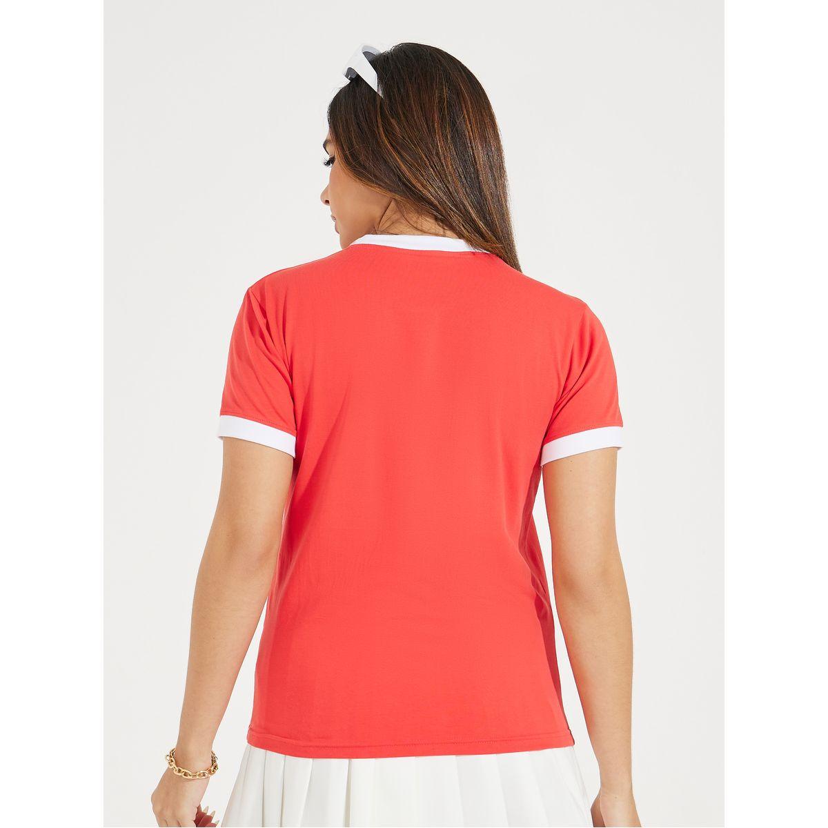 Styli Cotton Stretch Fitted Embroidered Slogan T-Shirt-women-clothing-tshirts-image-5