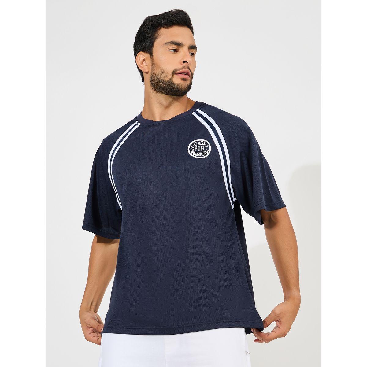 تيشيرت فضفاض بنمط فارسيتي مع اكمام ريجلان-men-clothing-tshirtsandpolos-tshirts-image-1