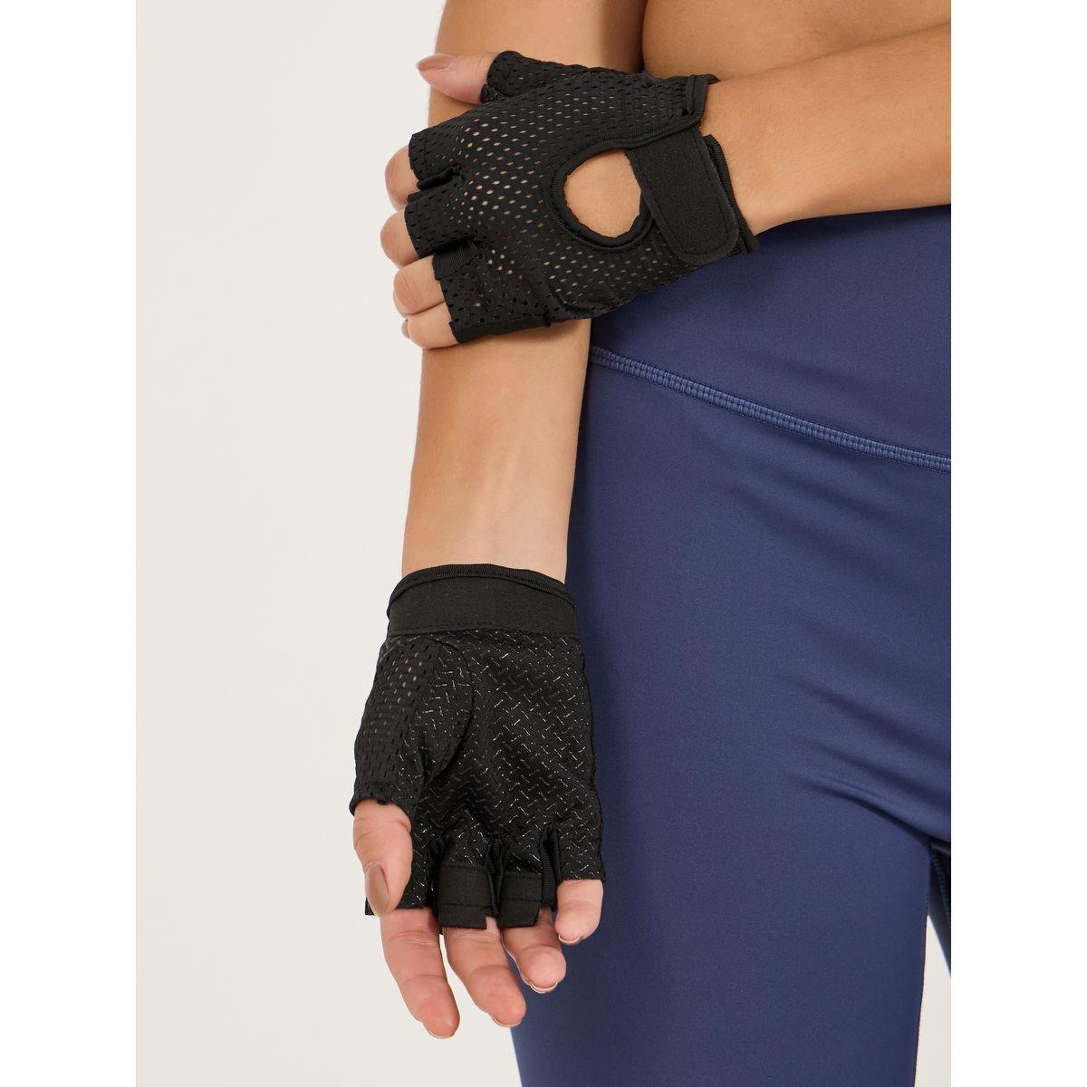 Styli Active Breathable Peep Silicon Grip Cross Training Gloves-women-winterwear-gloves-image-2