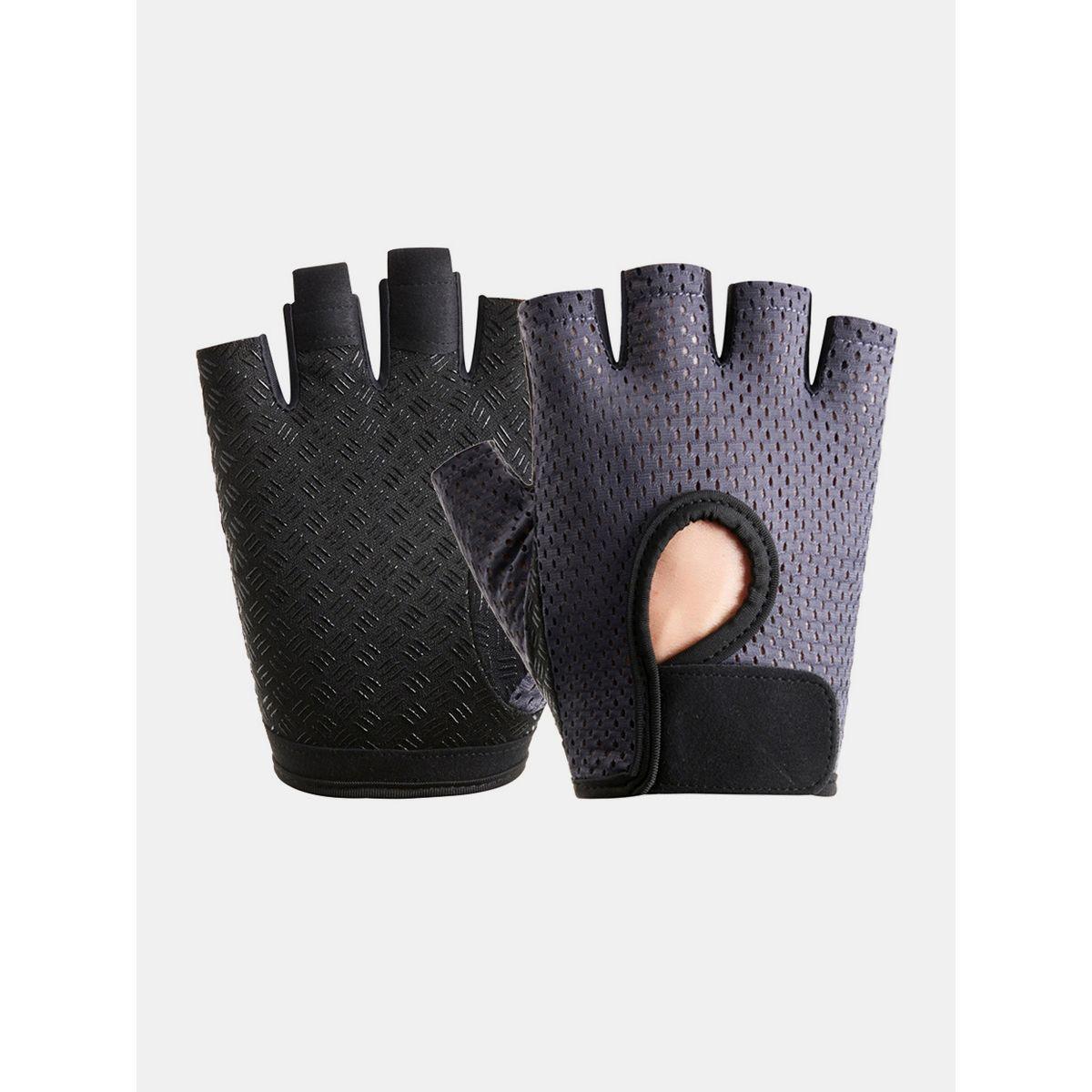 Styli Active Breathable Peep Silicon Grip Cross Training Gloves-women-winterwear-gloves-image-1