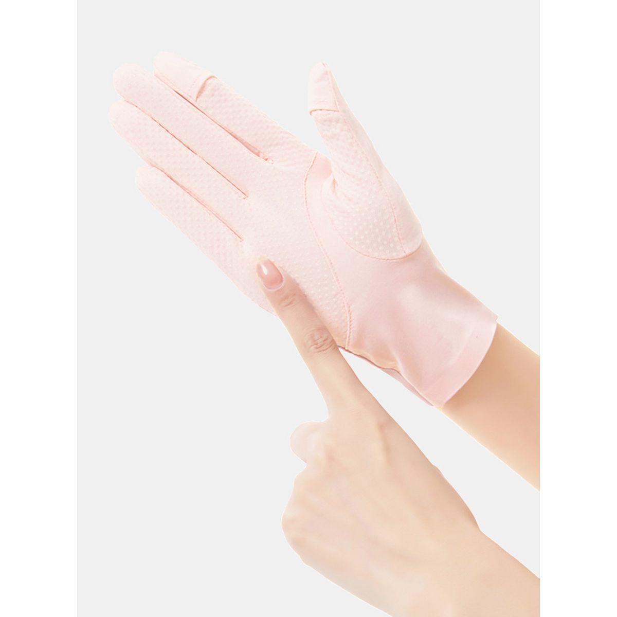 قفازات دراجة بنمط كتل الالوان-women-winterwear-gloves-image-7