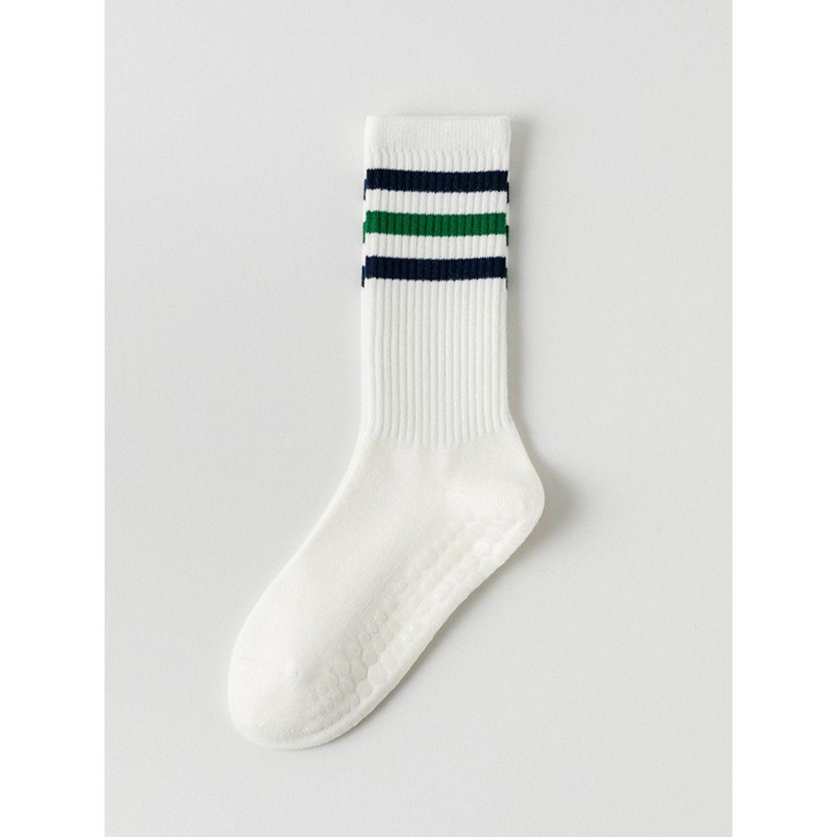 جوارب يوجا مزينة بخطوط مع ضمادات سيليكون-women-socksandstockings-image-5