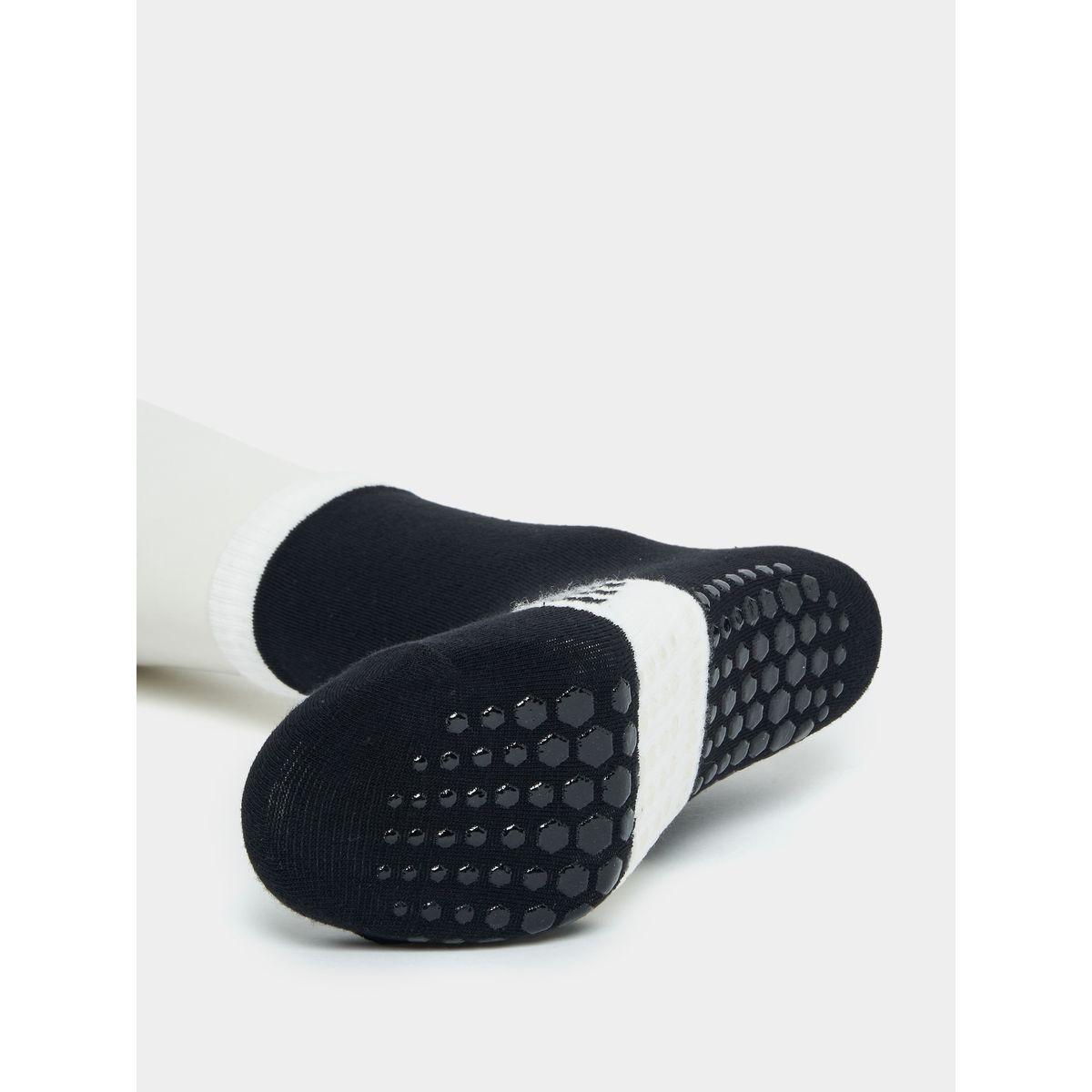 Styli Active Elastic Stripe Detail Crew Yoga Socks-women-socksandstockings-image-3