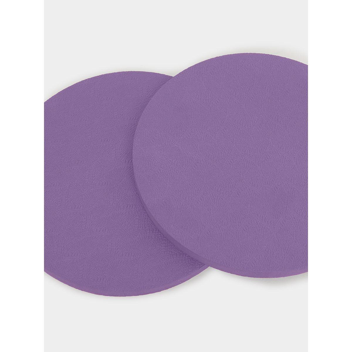 Styli Active Textured Round Elbow Yoga Pads, 18x0.7cm-sports-gear-gym-image-7