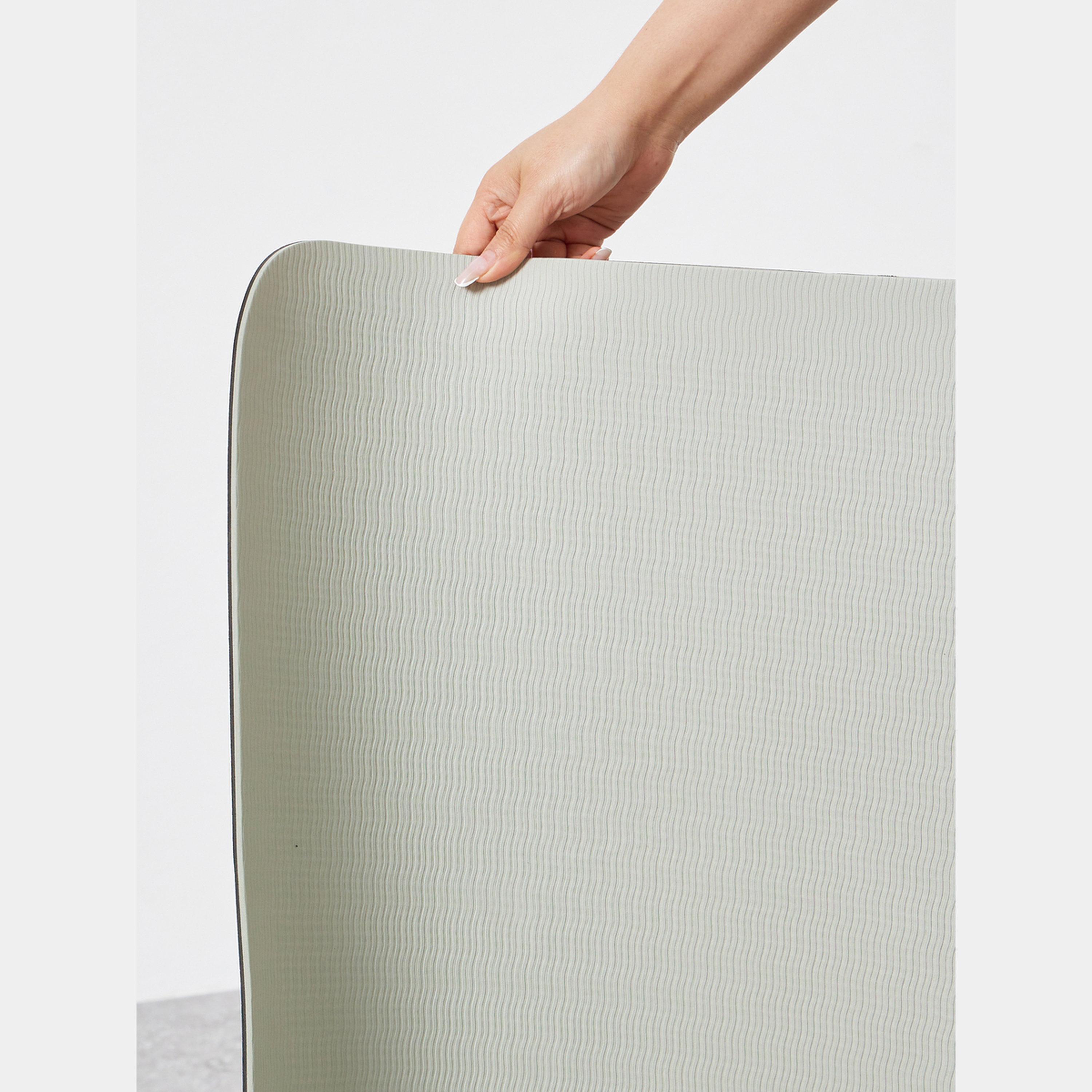 Styli 2-Way Usable Textured Yoga Mat with Carry On Strap, 183 x 61 x 0.6cm-sports-gear-gym-image-4