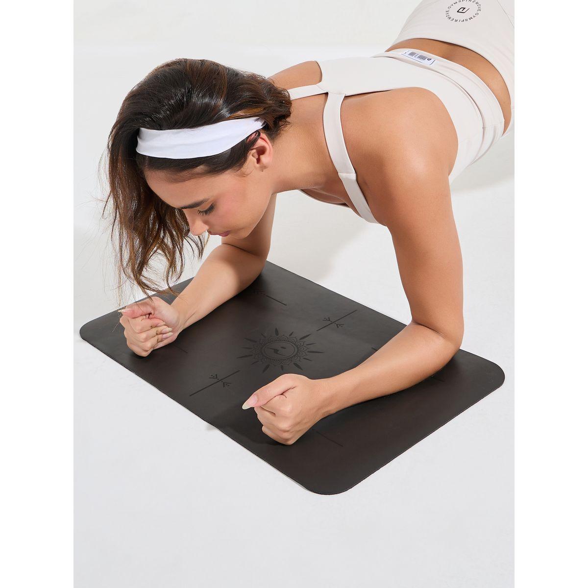 Styli Active Printed Yoga Mat, 40x60x0.5cm-sports-gear-gym-image-1