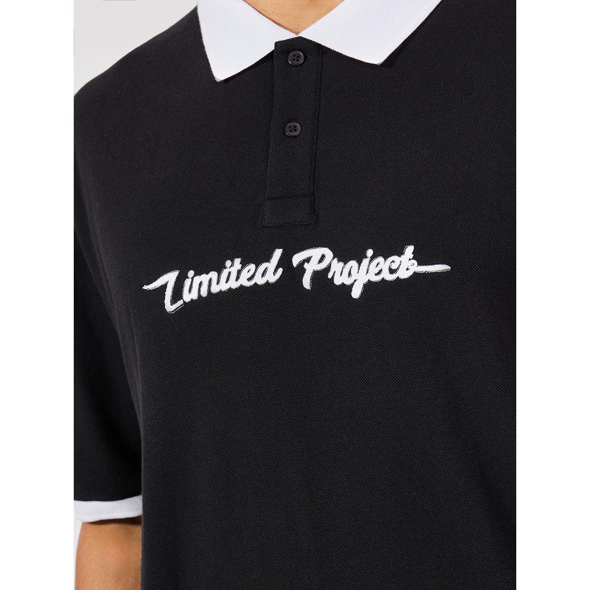 Styli Premium Heavy Pique Knit Oversized Polo with Badge Detail-men-clothing-tshirtsandpolos-polos-image-3