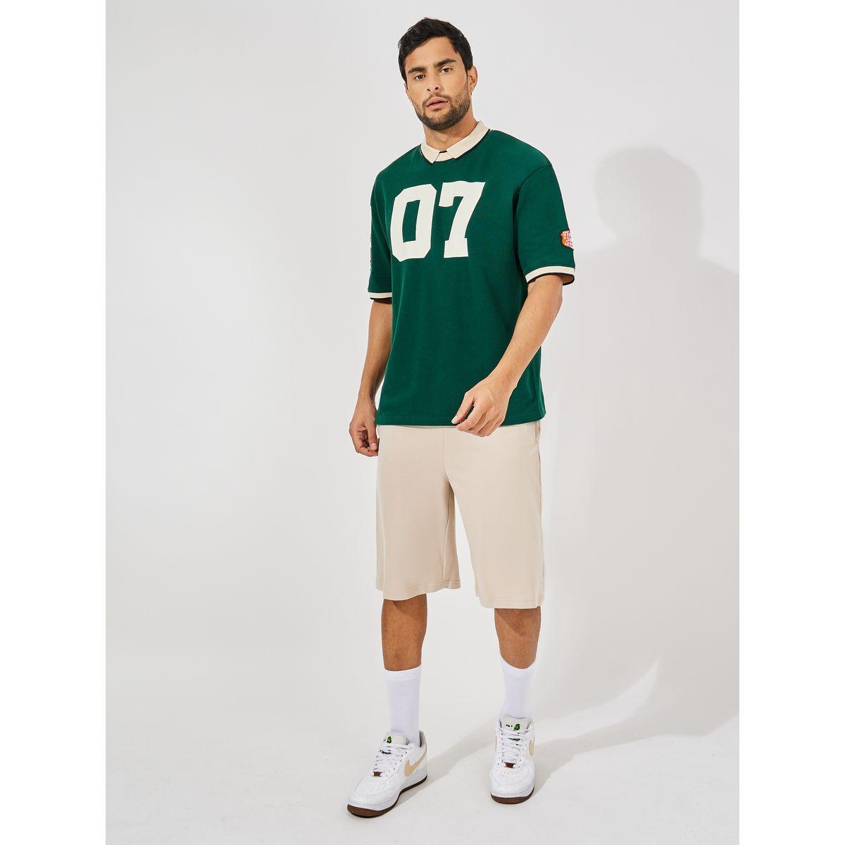 Styli Premium Heavy Pique Knit Oversized Polo with Badge Detail-men-clothing-tshirtsandpolos-polos-image-2