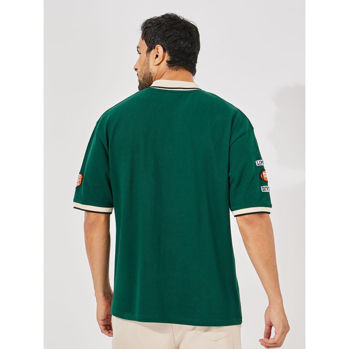 Styli Premium Heavy Pique Knit Oversized Polo with Badge Detail-men-clothing-tshirtsandpolos-polos-image-6
