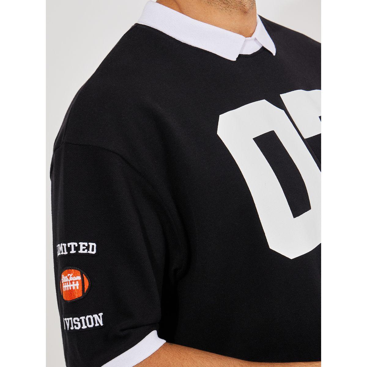تيشيرت فضفاض بياقة بولو وتفاصيل مُطرّزة-men-clothing-tshirtsandpolos-polos-image-4