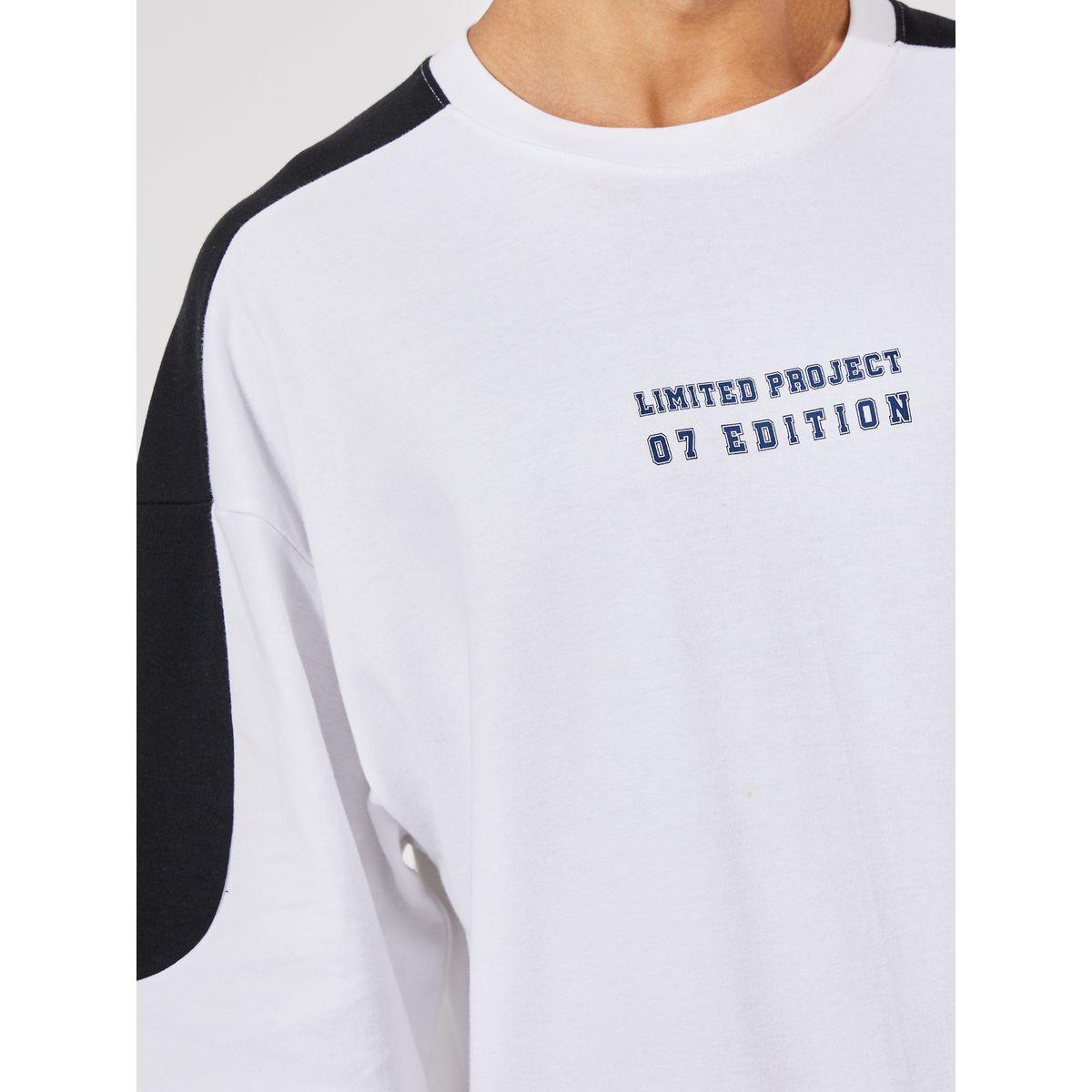 Styli Premium Color Block Interlock Boxy T-Shirt with Back Number Print-men-clothing-tshirtsandpolos-tshirts-image-4