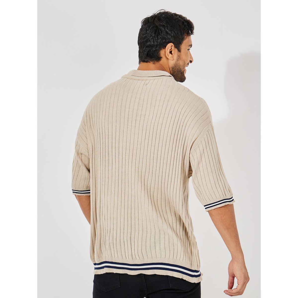 Styli Premium Knit Relaxed Varsity Polo with Pocket Badge-men-clothing-tshirtsandpolos-polos-image-4