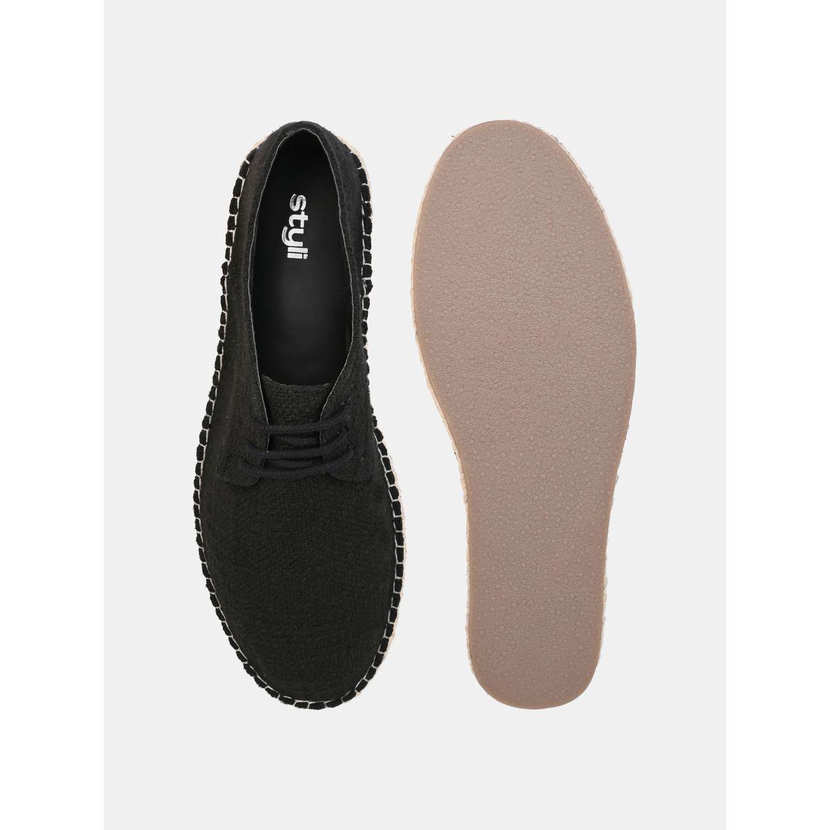 Styli Low Ankle Lace Up Knitted Shoes-men-shoes-loafersandmoccasins-image-6