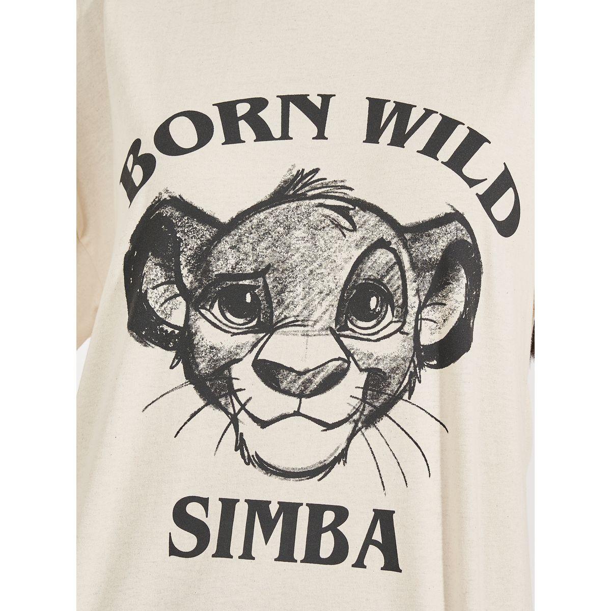 Styli Oversized Born Wild Simba Graphic T-Shirt-women-clothing-tshirts-image-3