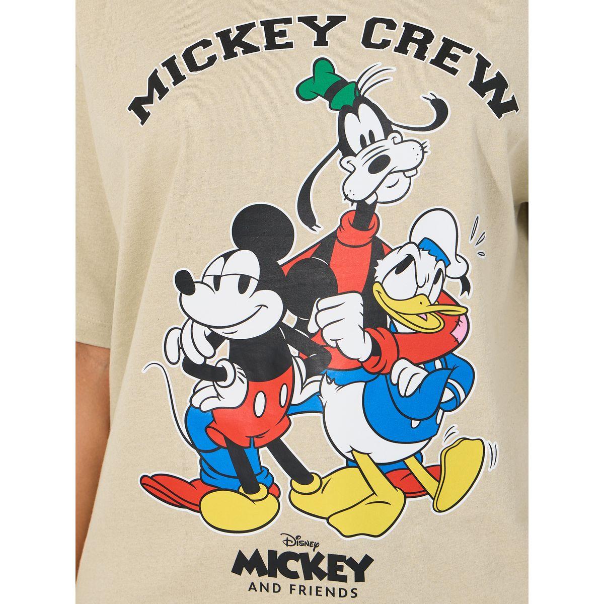 تيشيرت فضفاض بطبعة جرافيك وأكمام قصيرة-women-clothing-tshirts-image-3