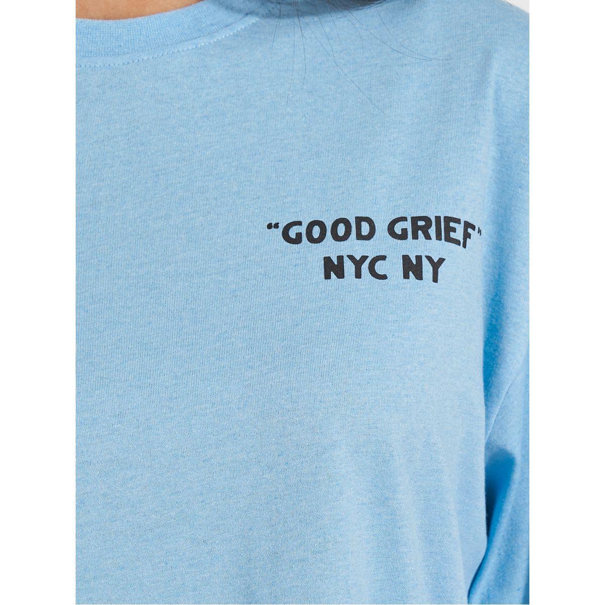 تيشيرت فضفاض مطبع بكتابة على الظهر-women-clothing-tshirts-image-4