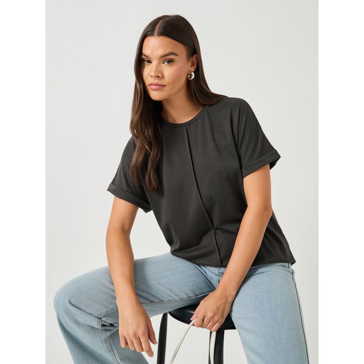 Styli Regular Fit Round Neck T-Shirt-women-clothing-tshirts-image-1
