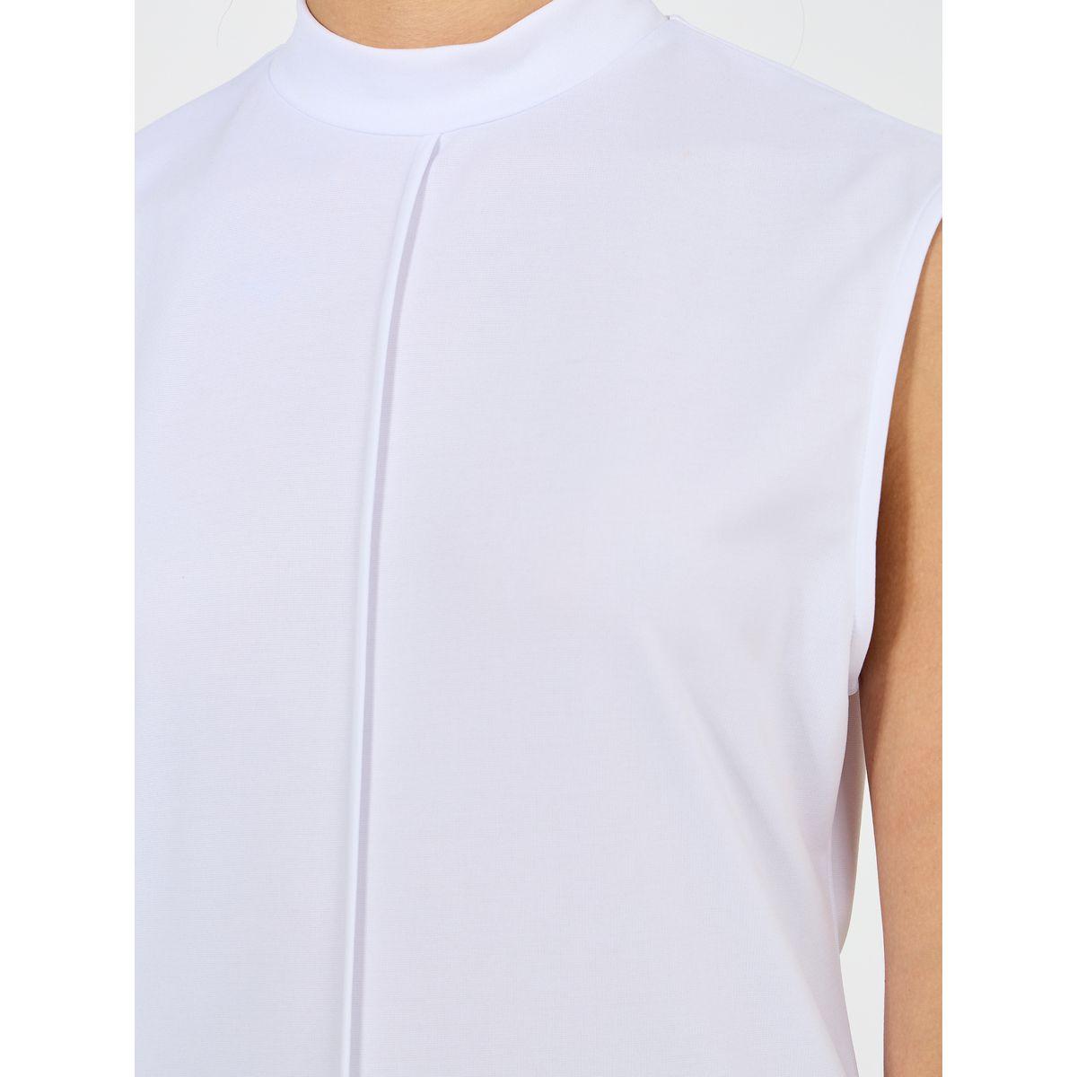 Styli Solid Sleeveless High Neck T-Shirt-women-clothing-tshirts-image-4