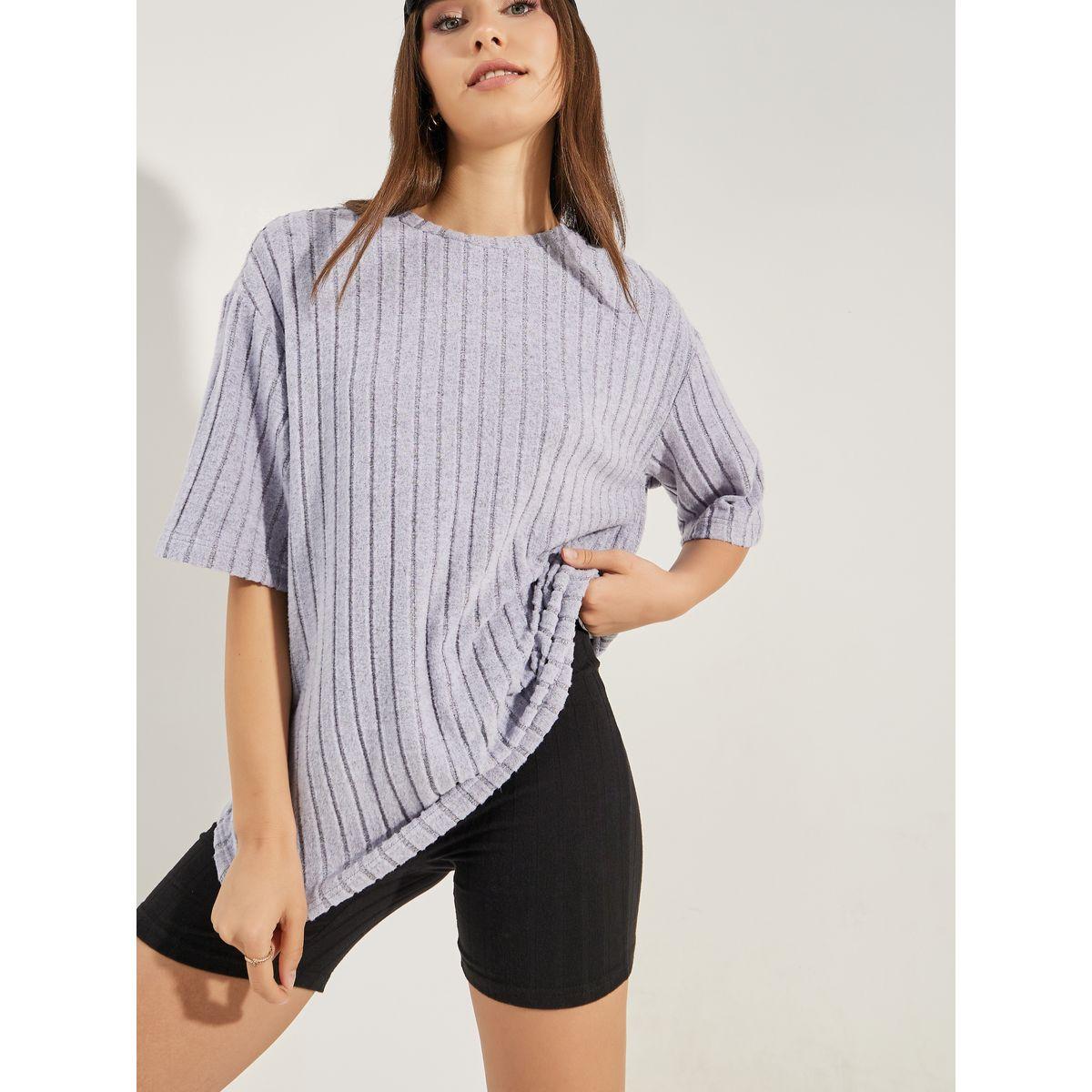 Styli Oversized Soft Touch Ribbed T-Shirt-women-clothing-tshirts-image-3
