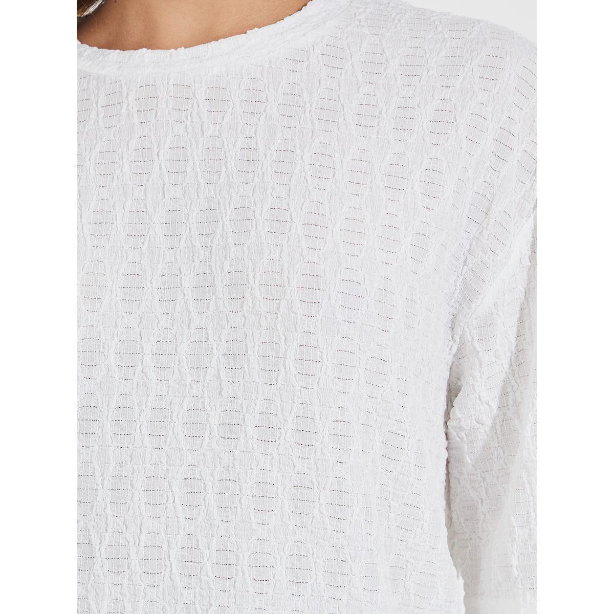 تيشيرت فضفاض بياقة دائرية واكتاف منخفضة-women-clothing-tshirts-image-4