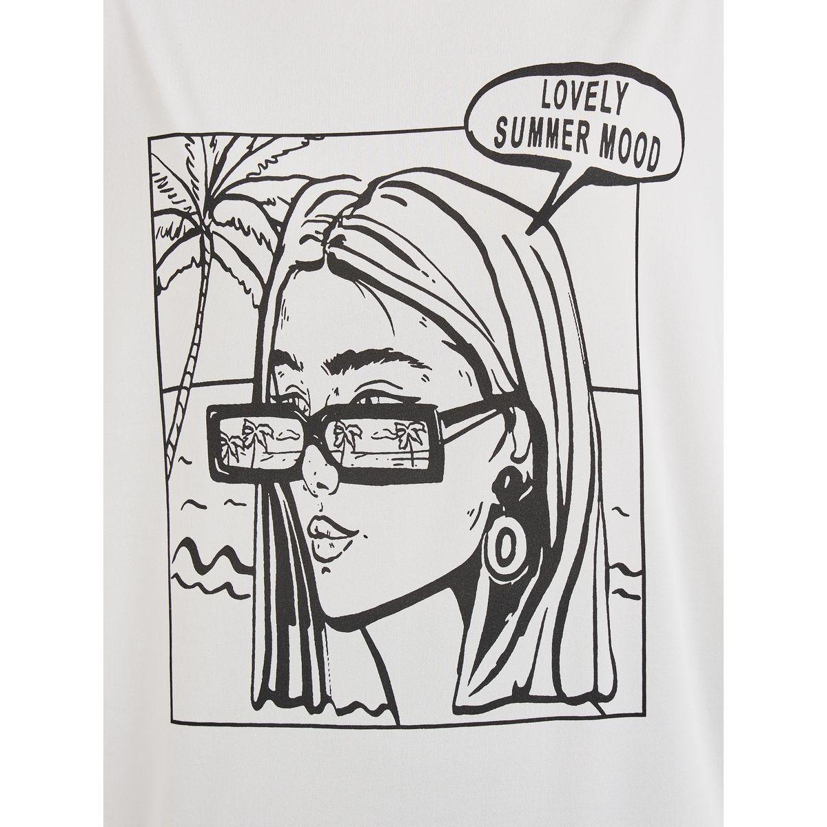 Styli Oversized Girl Graphic Print Longline T-Shirt-women-clothing-tshirts-image-4
